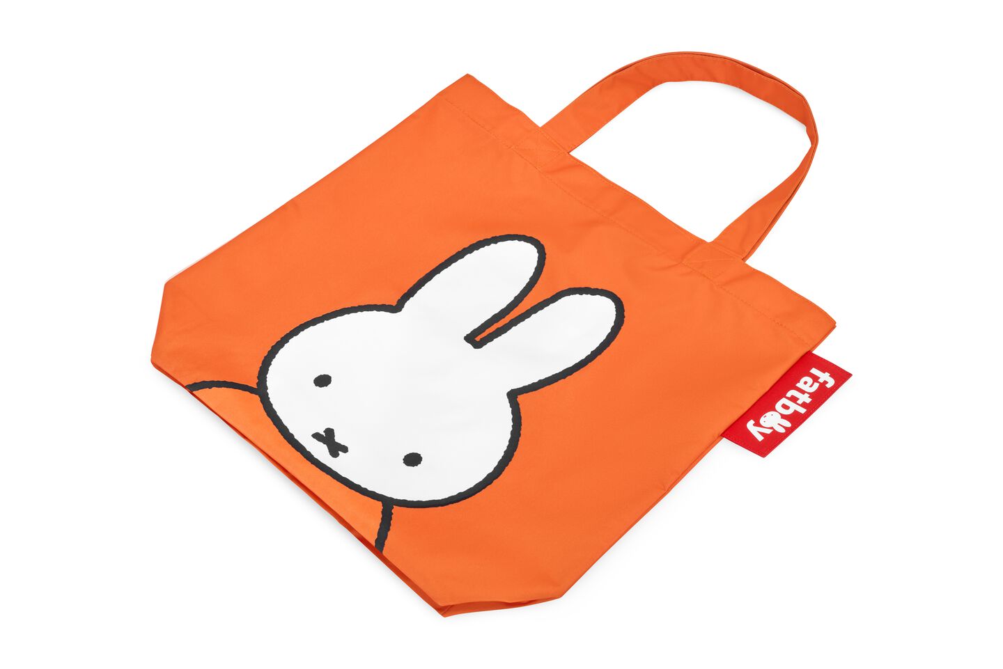 fatboy carry all bag x miffy orange closeup