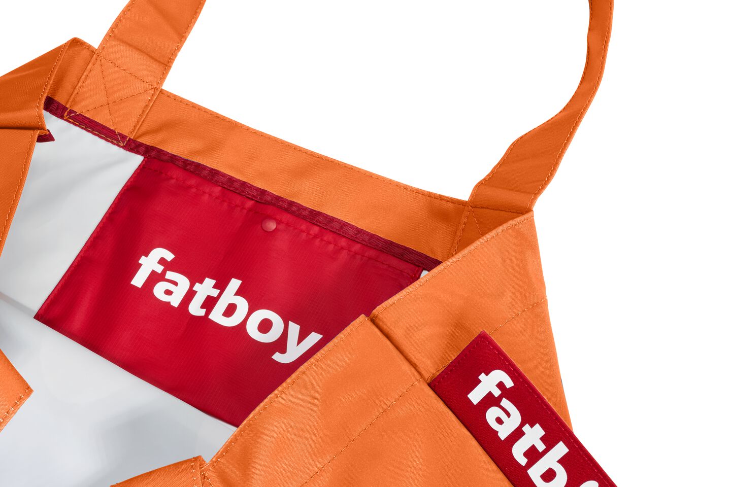 fatboy carry all bag x miffy orange closeup
