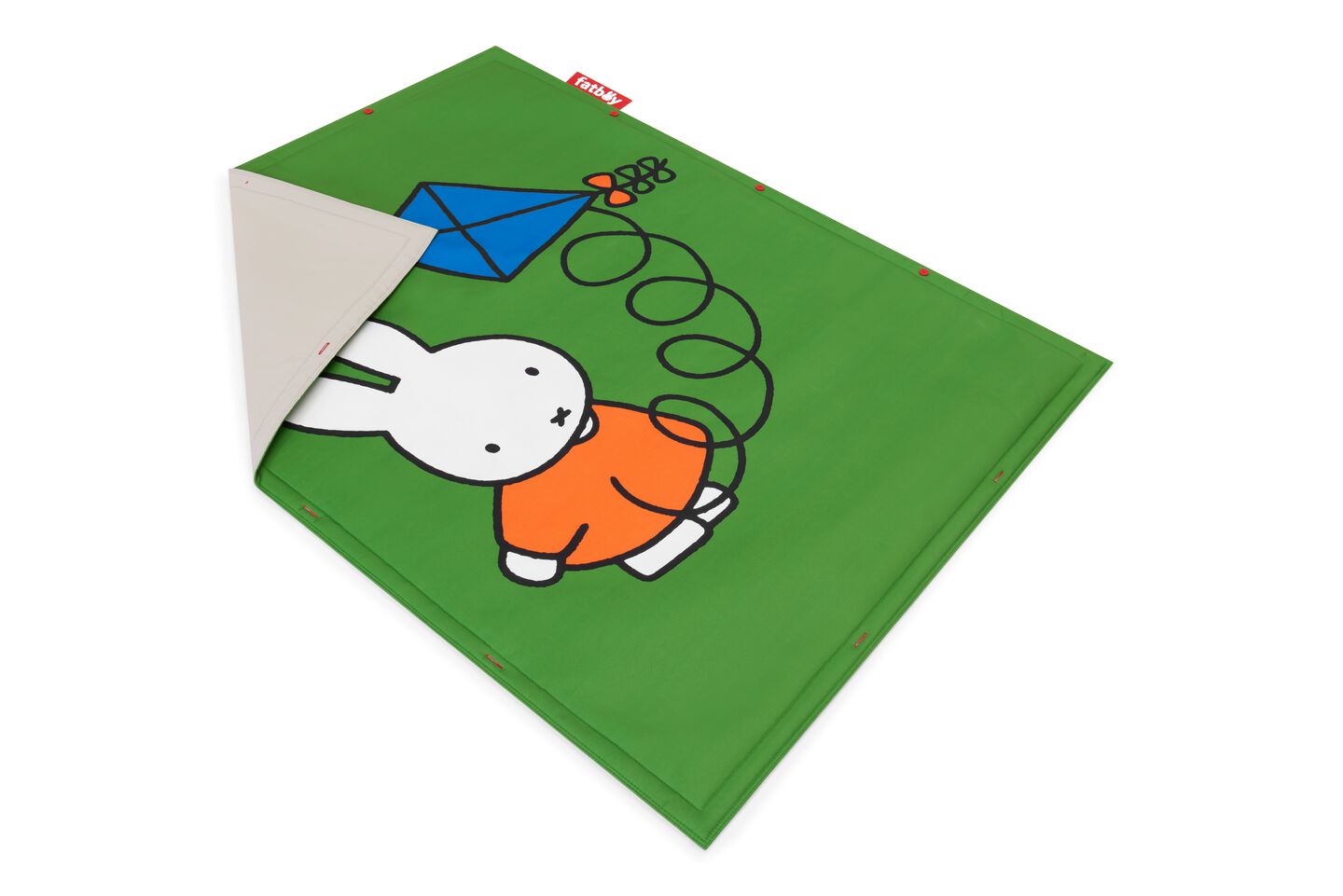 fatboy flying carpet x miffy green packshot