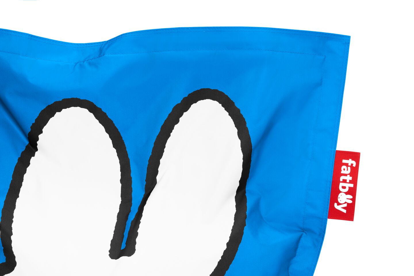 fatboy junior x miffy blue closeup