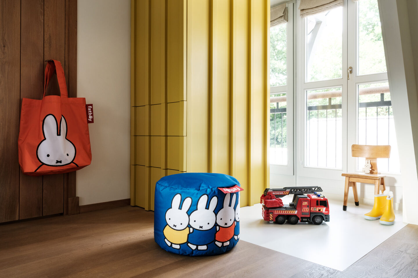 fatboy point x miffy blue ambiance