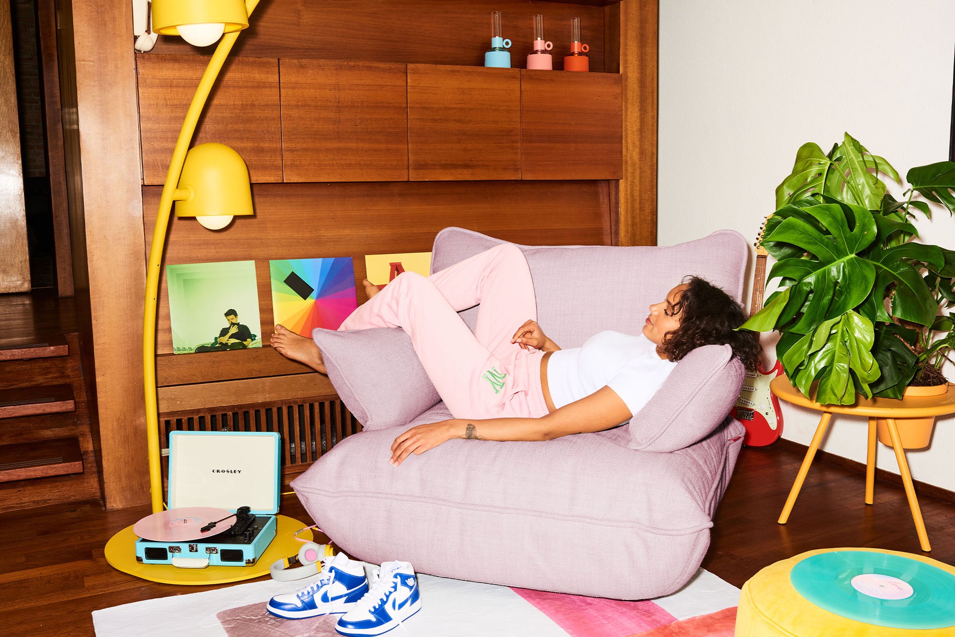 fatboy sumo sofa loveseat bubblepink