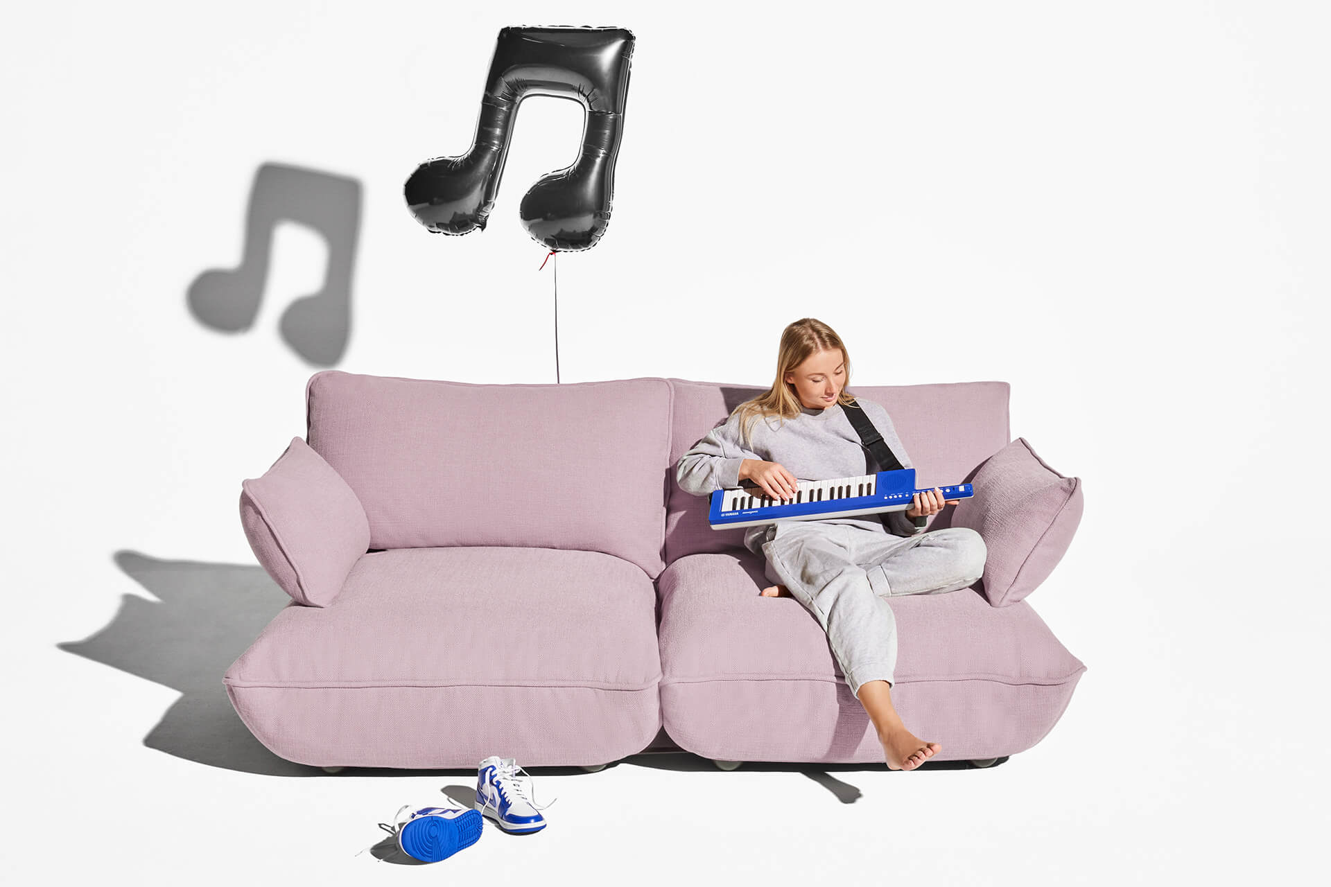 fatboy sumo sofa medium bubblepink