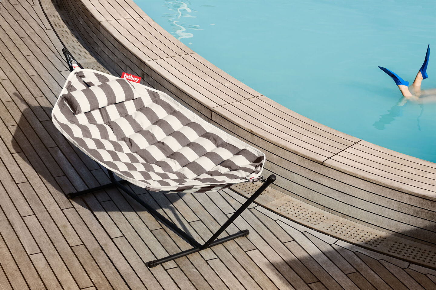 fatboy headdemock superb stripe cacao incl rack black