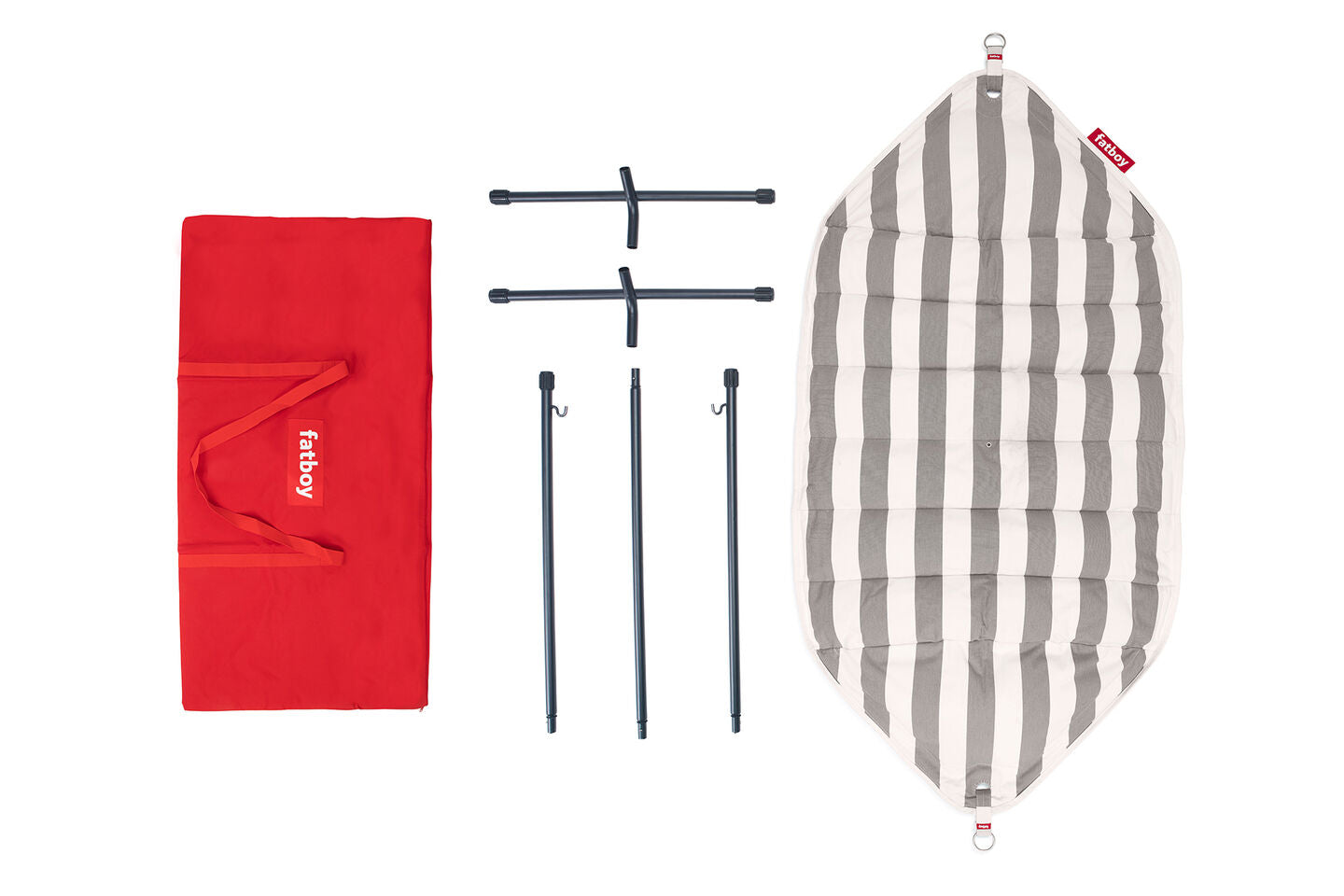 fatboy headdemock superb stripe cacao incl rack black