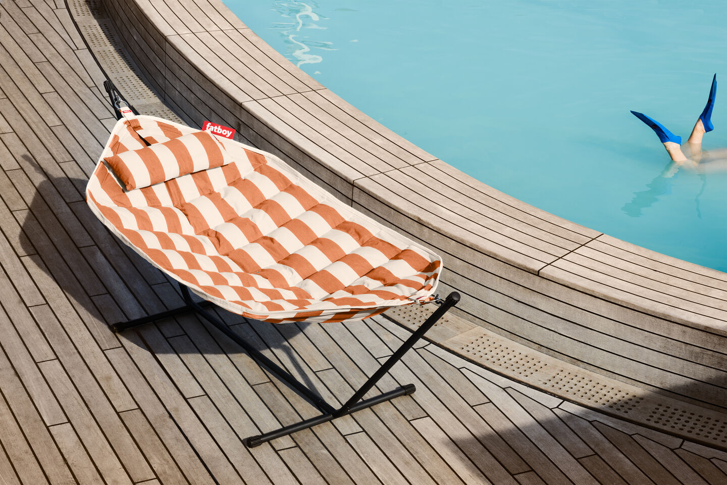 Stripe Orange Creme (not incl. Pillow & Cover)