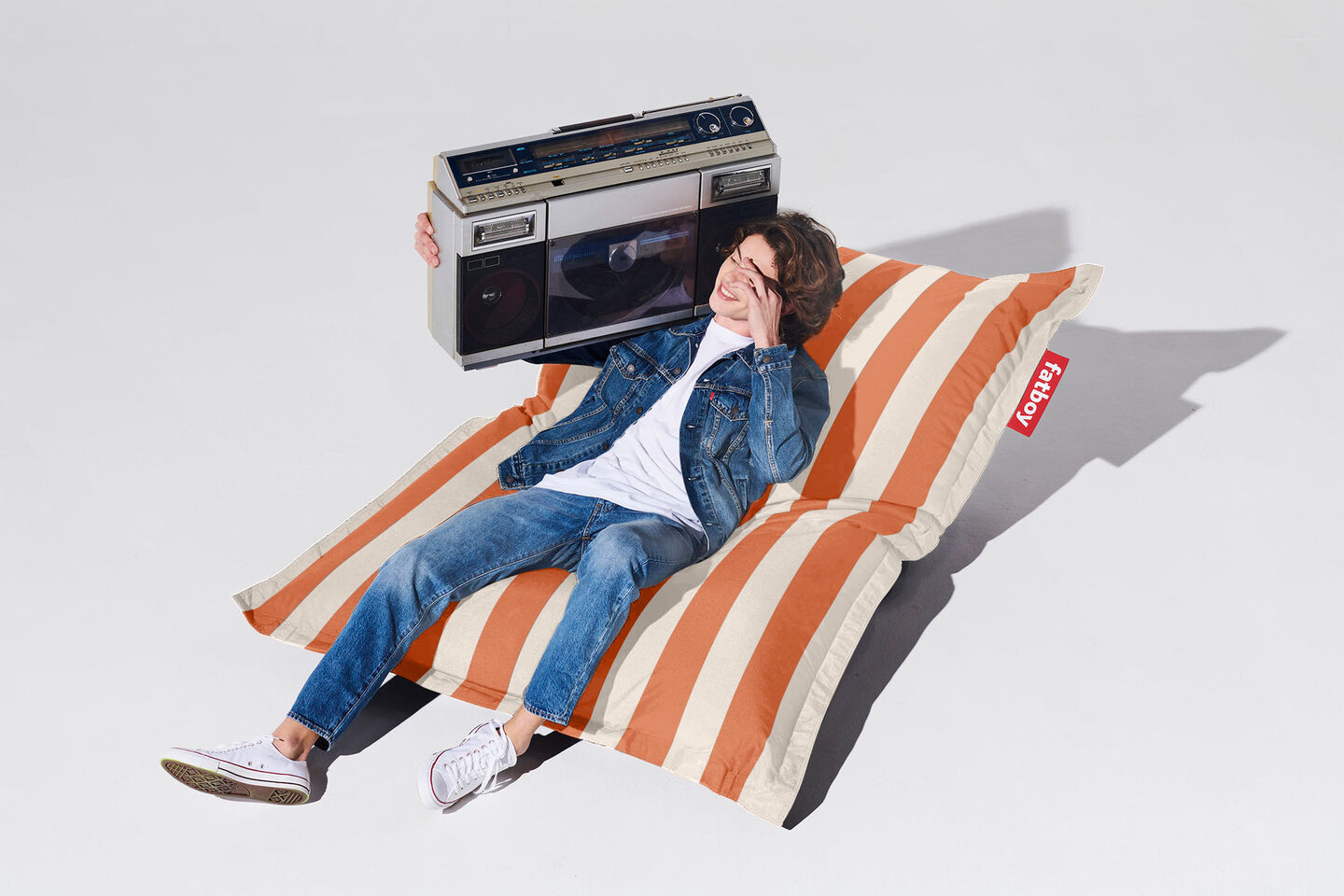 Stripe Orange Creme