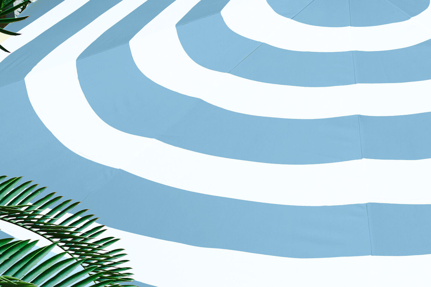 fatboy stripesol wave blue incl base black ambiance